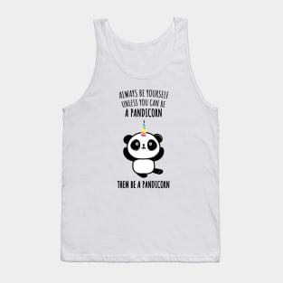 Cute Pandicorn - Funny Panda Unicorn Gifts Shirts Tank Top